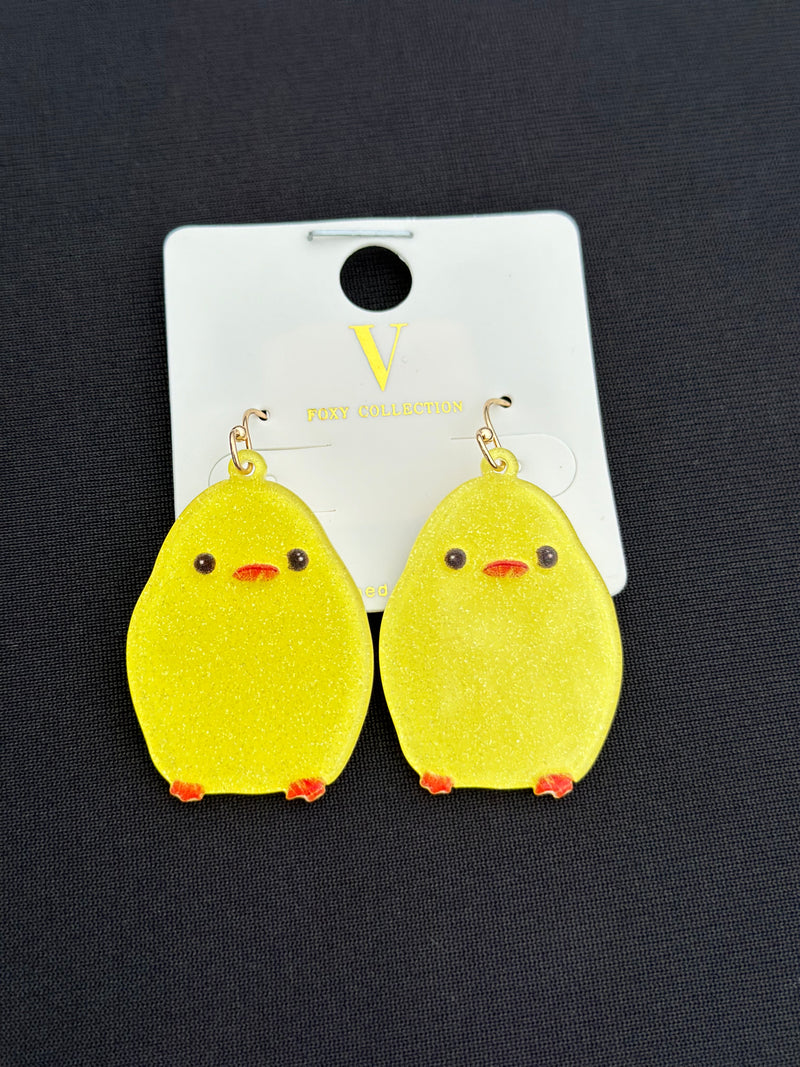 Easter Chick Earrings