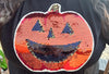 Happy Halloween Sequin Patch Top
