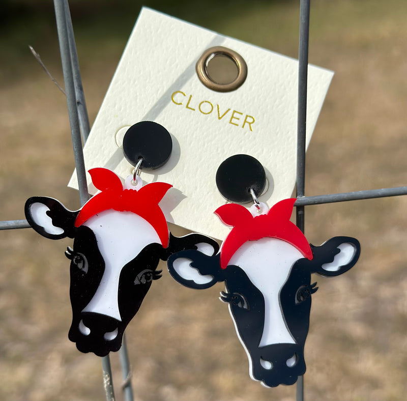 Howdy Heifer Earrings
