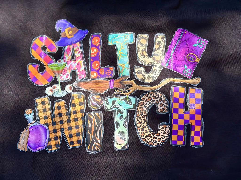 Salty Witch Halloween T-Shirt