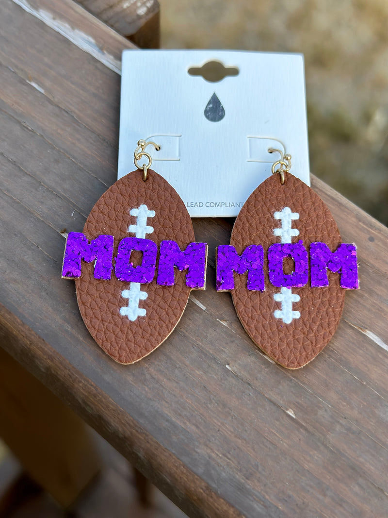 Football Mom Earrings