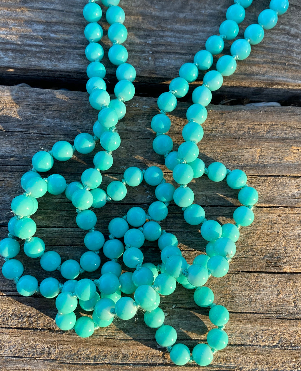 Turquoise Bubble Bead