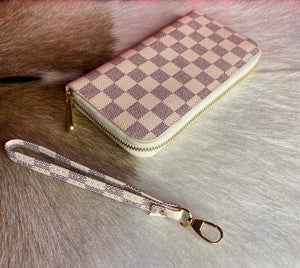 Checkered Wallet