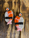 Sushi Beaded Earrings