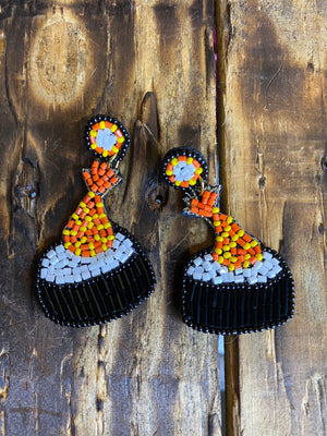 Sushi Beaded Earrings